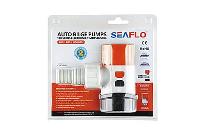 SEAFLO Electronic Sensing Automatic Bilge Pump –New Design 13B SERIES 800 SEAFLO Electronic Sensing Automatic Bilge Pump –New Design 13B SERIES 800